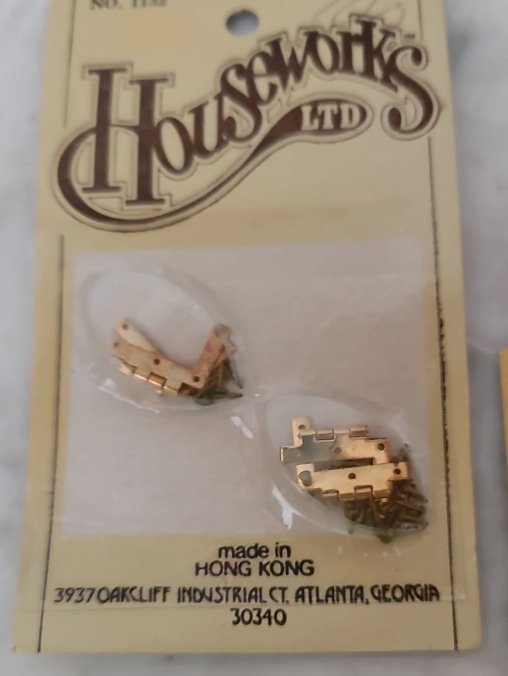 Vintage Mini Hinge And Hardware Lot